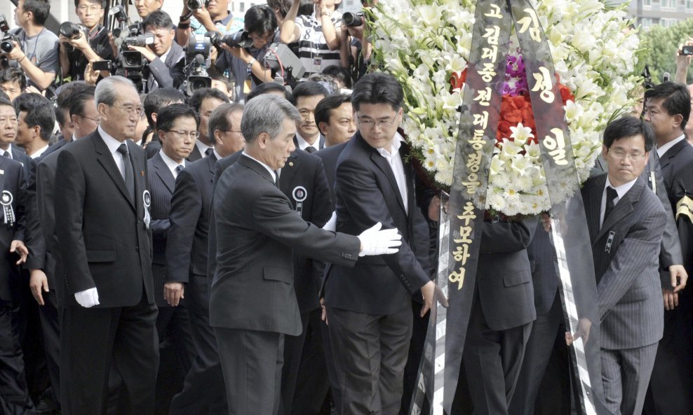 Kim Dae-jung pogreb sjeverna koreja južna koreja