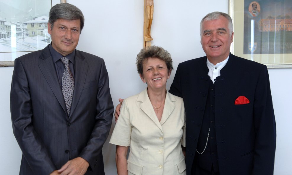 Marinko Kovačev, Marina Parčina i Joško Berket