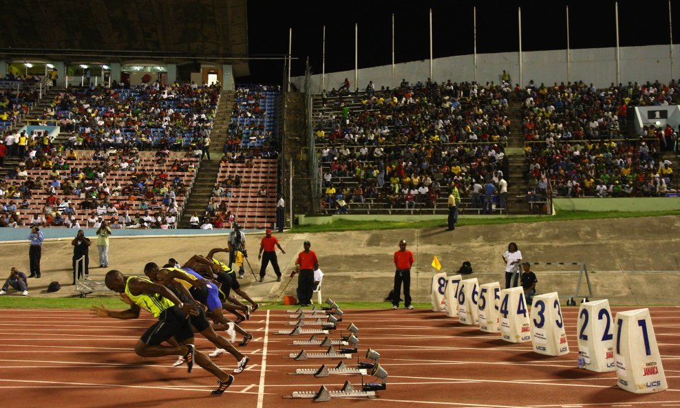 Atletika - start na 100 m