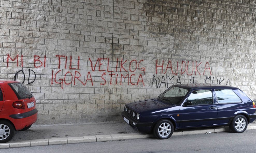 grafiti hajduk štimac