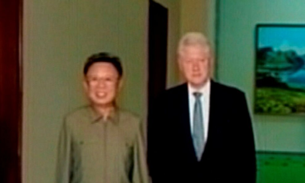 Kim Jong Ill i Bill Clinton1