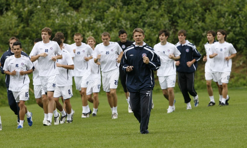 Trening Hajduka u Pohorju