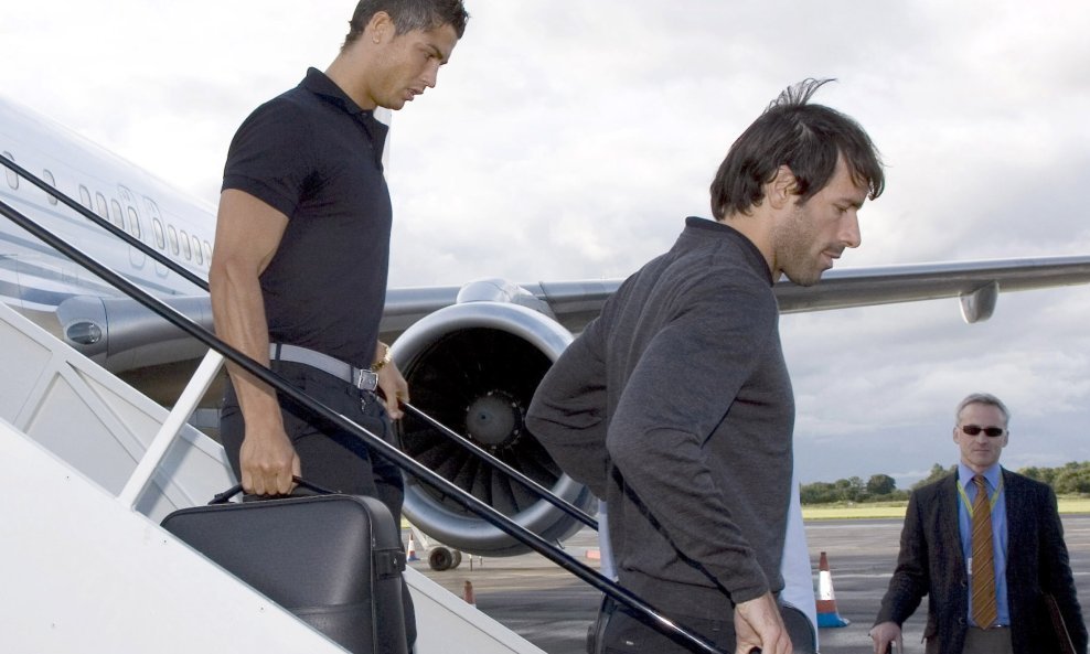 Cristiano Ronaldo i Ruud van Nistelrooy