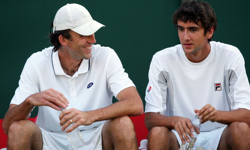 Ivo Karlović i Marin Čilić