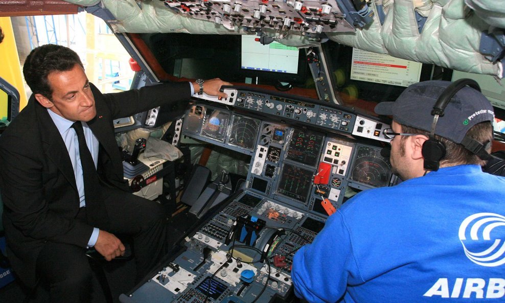 Sarkozy Air France Airbus A330