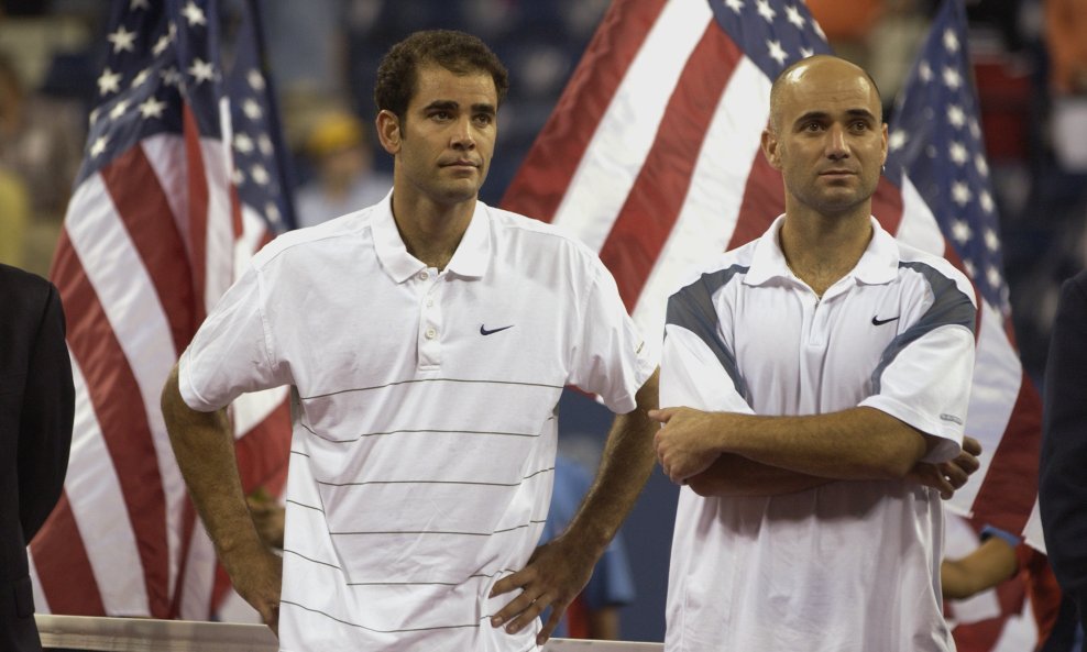 Pete Sampras i Andre Agassi