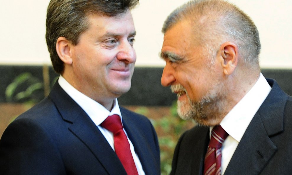 Đorđi Ivanov i Stjepan Mesić