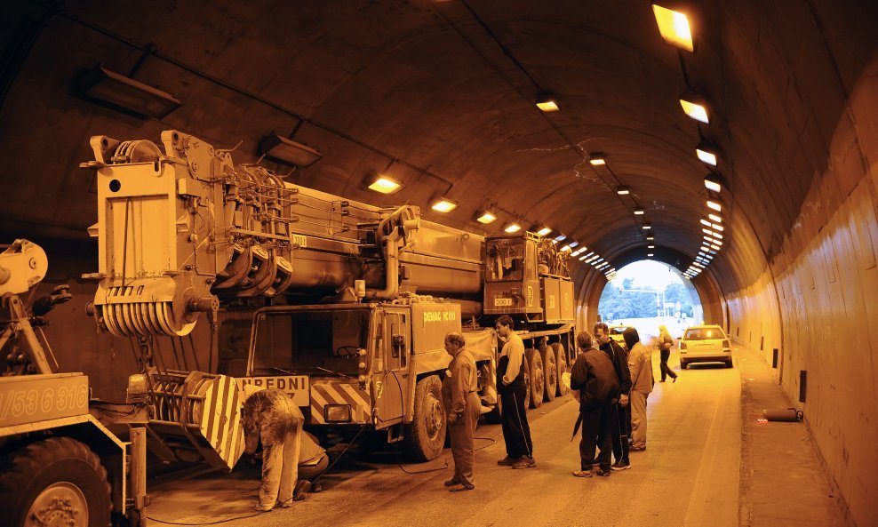 požar tunel marjan split