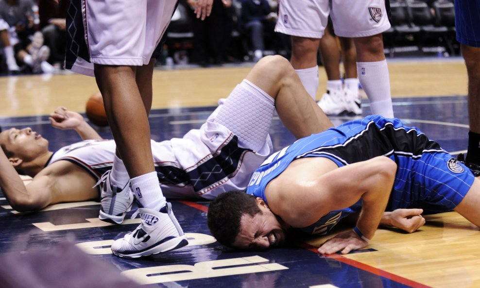 Hedo Türkoglu, Orlando Magic, ozljeda travanj 2009.