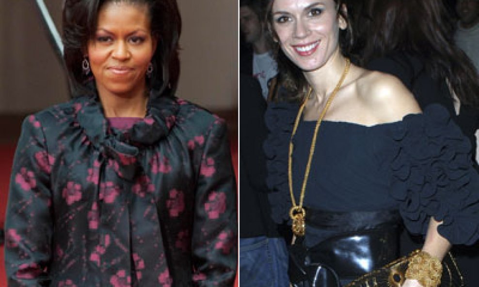 Michelle Obama i Lara Bohinc