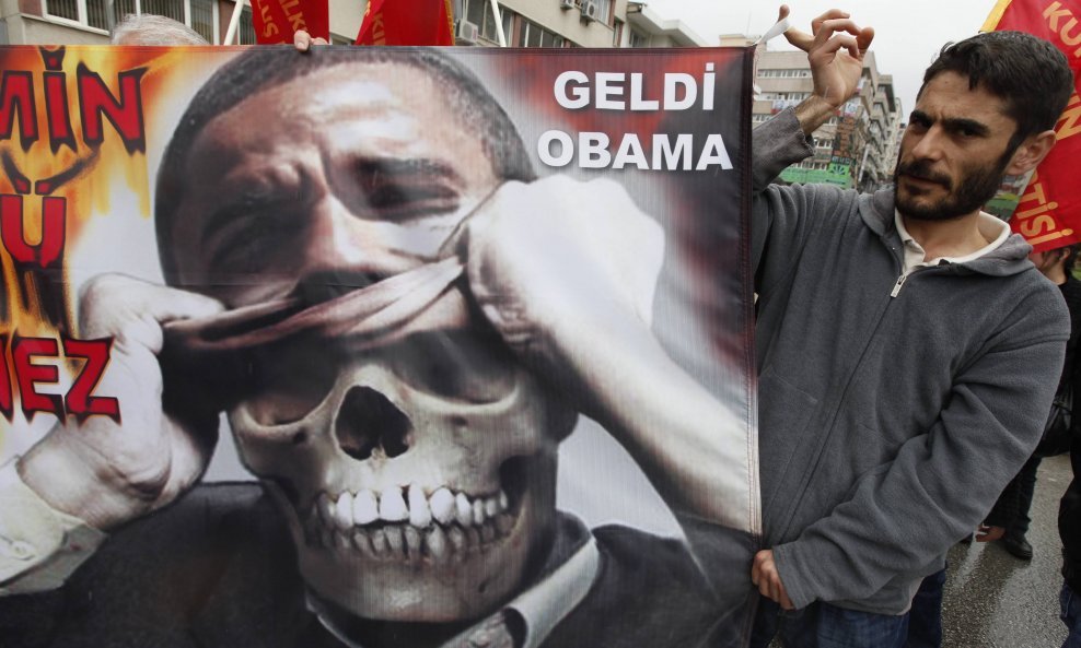 Prosvjed protiv Obame u Ankari