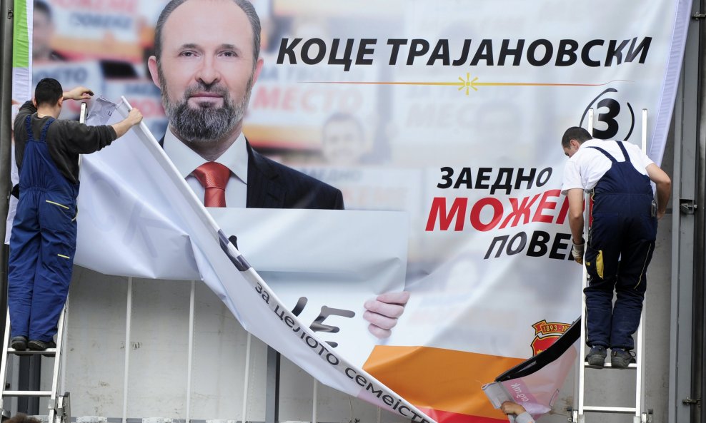 Koče Trajanovski, kandidat za gradonačelnika Skoplja 