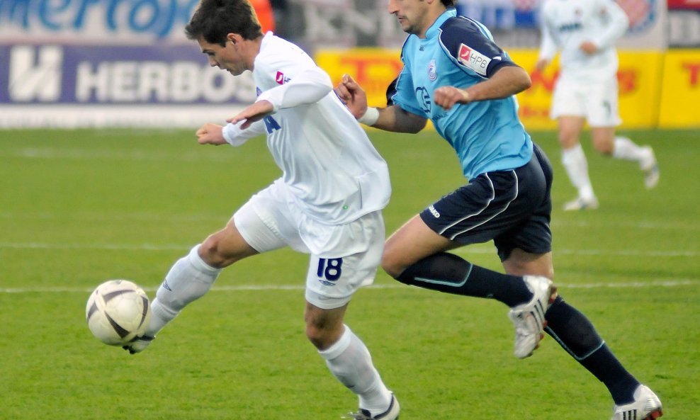 Josip Milardović (Cibalia) i Mirko Oremuš (Hajduk)