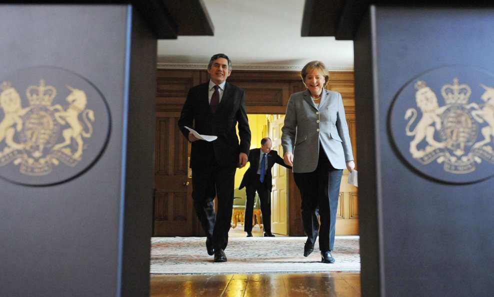 Angela Merkel Gordon Brown