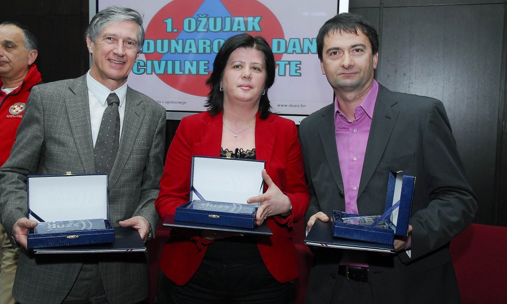 Pavao Britvić, Darinka Sopta i Edi Škovrlj