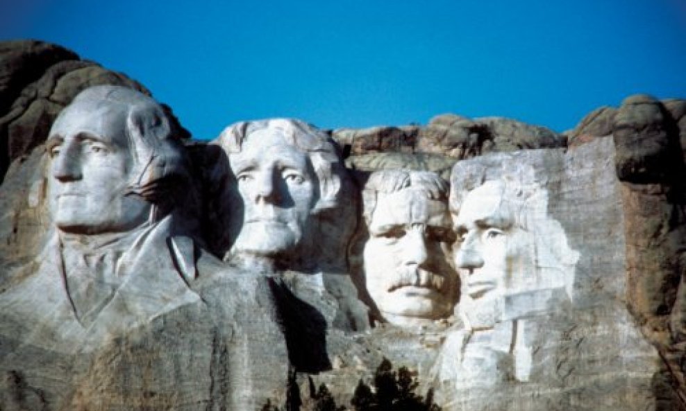 planina mt. rushmore predsjednici sad lincoln