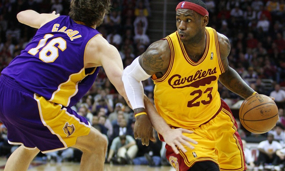 Pau Gasol i LeBron James