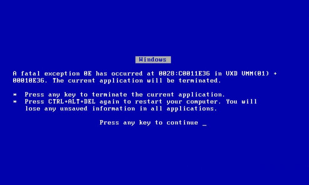 bluescreen