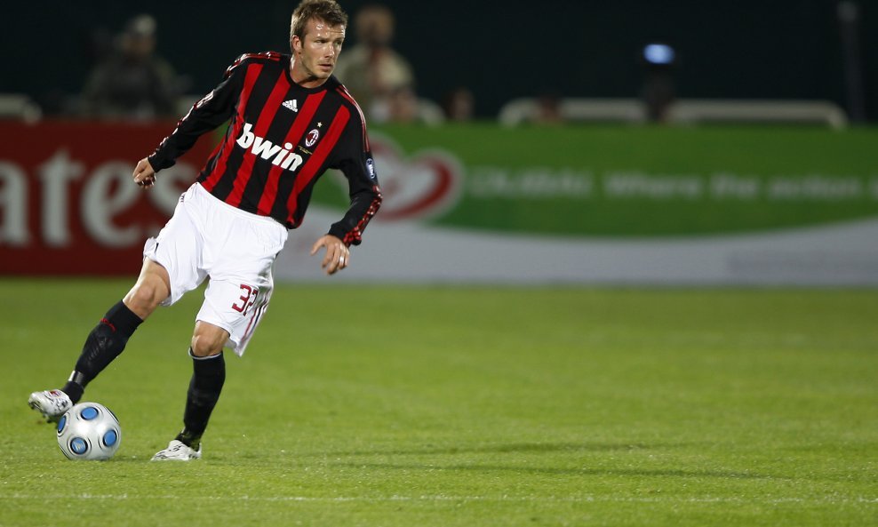 David Beckham, milan