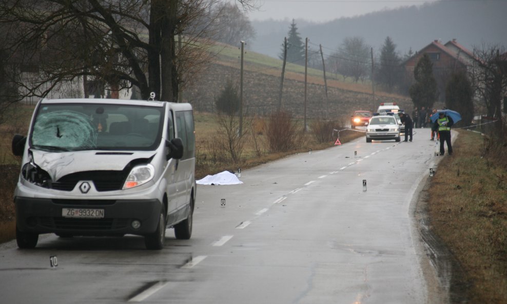 Policijski očevid u mjestu Prosenik