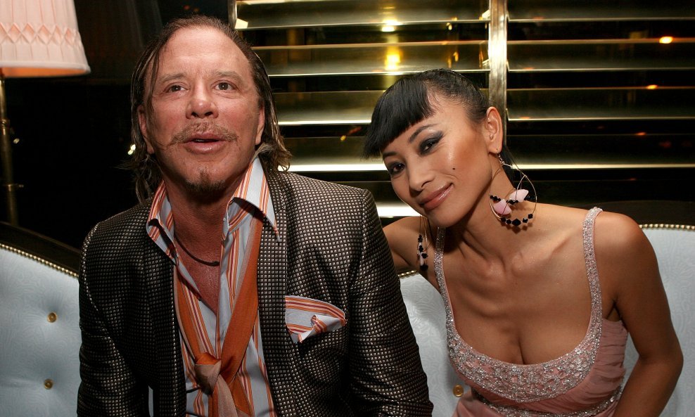 mickey rourke bai ling