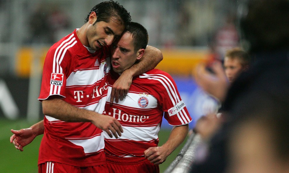 Hamit Altintop i Franck Ribery