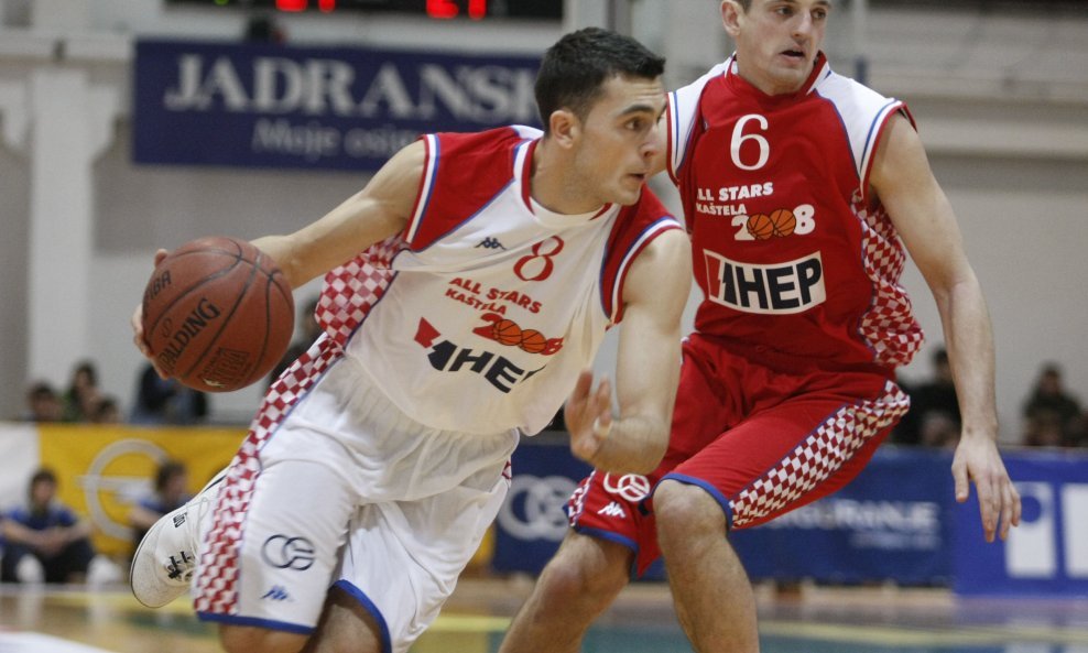 Marko Batina u prodoru All Star u Kaštel starom prosinac 2008.