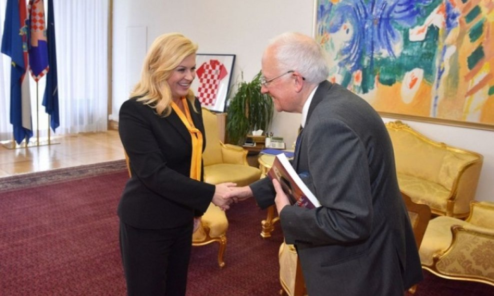 Robin Harris kod predsjednice