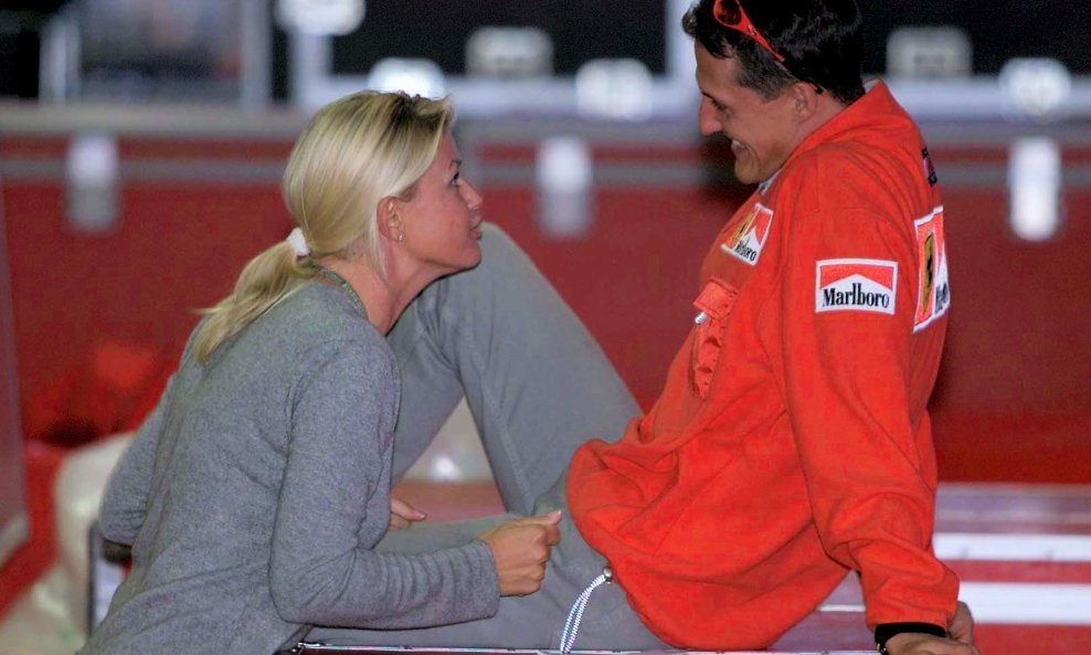 Corinna i Michael Schumacher