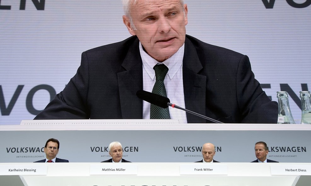 Matthias Müller, izvršni direktor Volkswagena