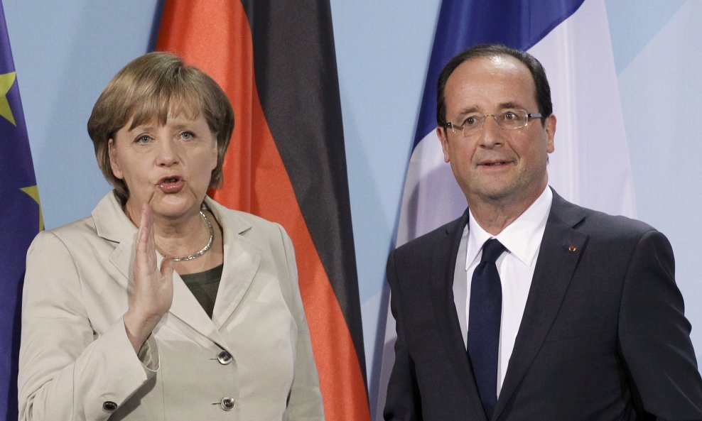 Merkel i Hollande