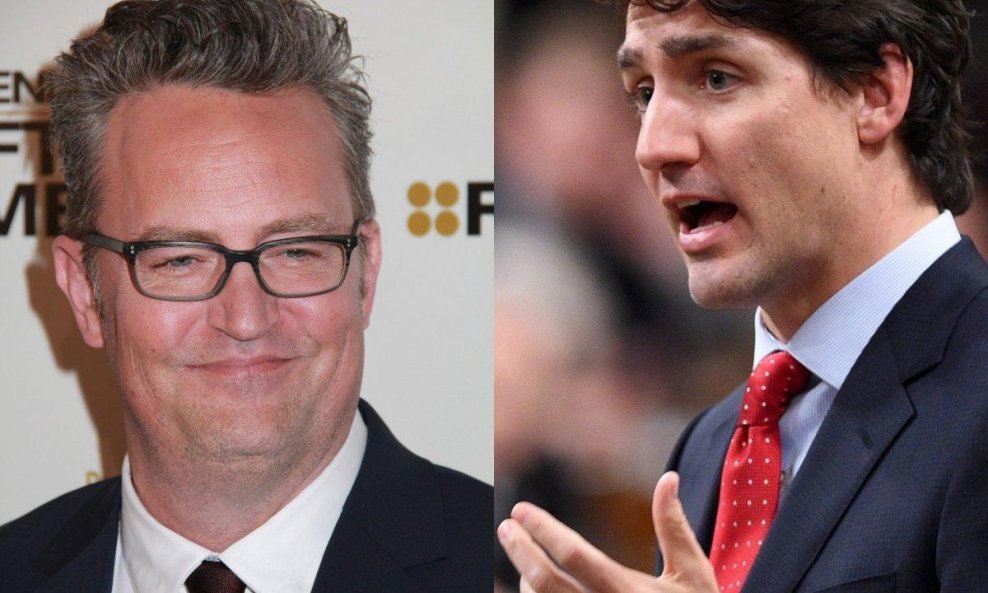 Matthew Perry i Justin Trudeau