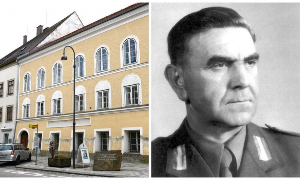 Rodna kuća Adolfa Hitlera u Brauntalu am Inn i Ante Pavelić