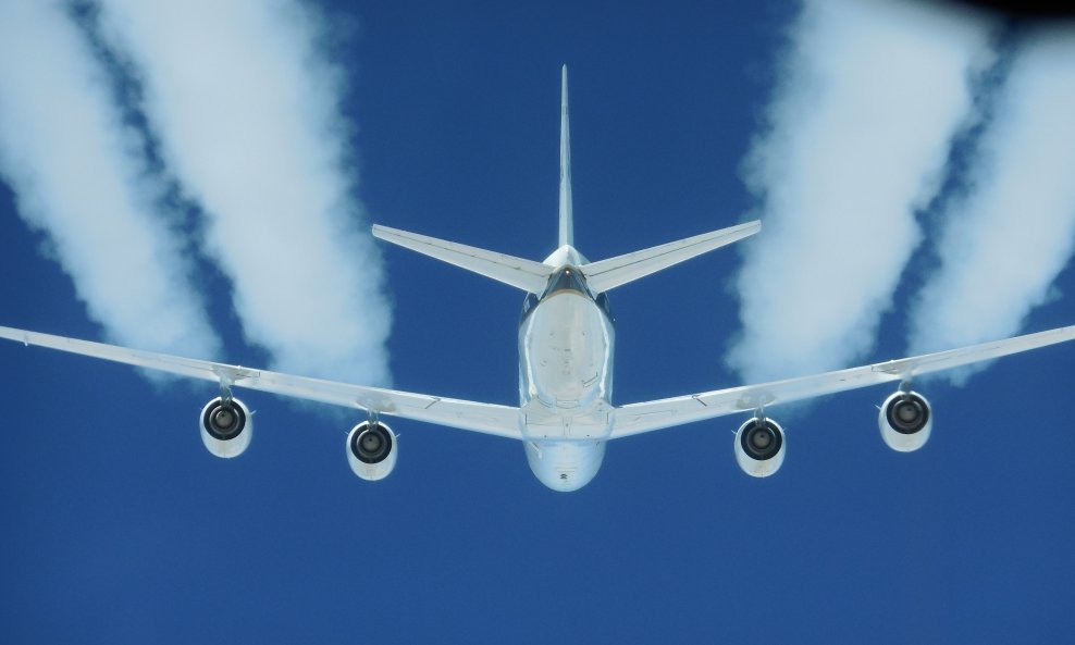 Zrakoplov DC-8 koji je poslužio za NASA-in test