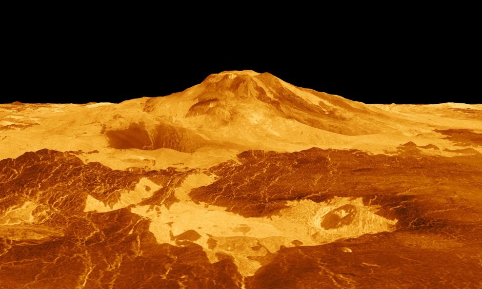 Maat Mons, druga najviša planina na Veneri i najviši vulkan tog planeta