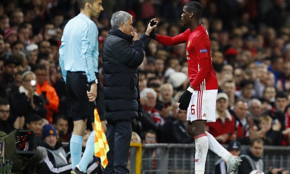 Paul Pogba Jose Mourinho Paul Pogba