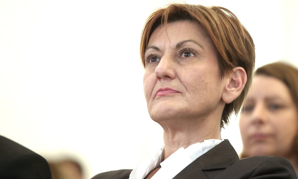 Potpredsjednica Vlade Martina Dalić, ministrica gospodarstva, poduzetništva i obrta