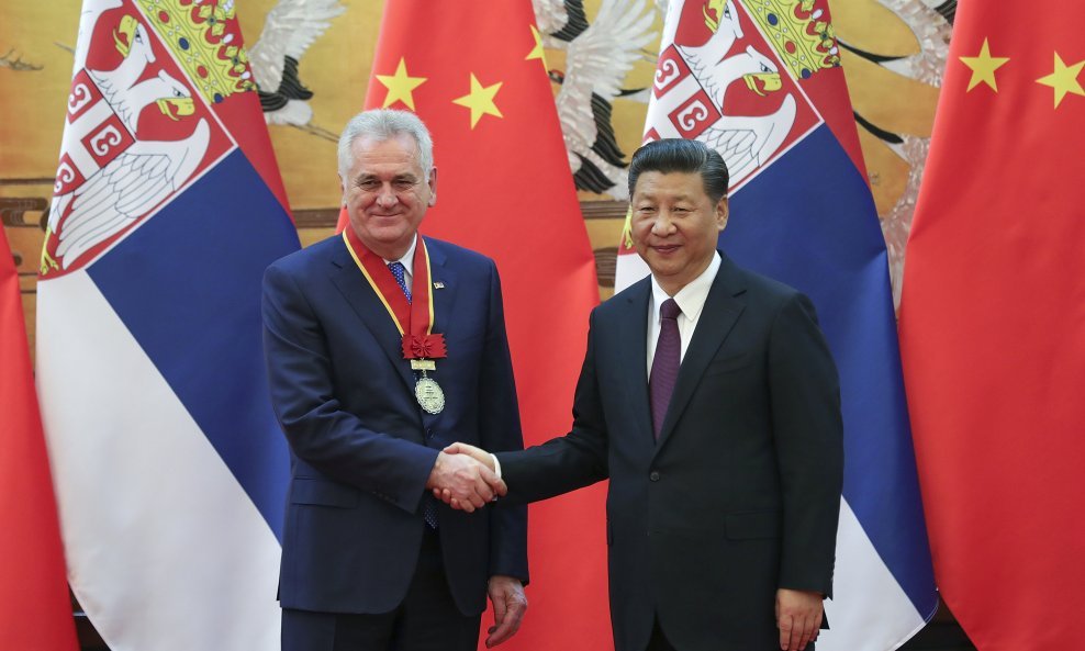 Predsjednici Srbije i Kine Tomislav Nikolić i Xi Jinping