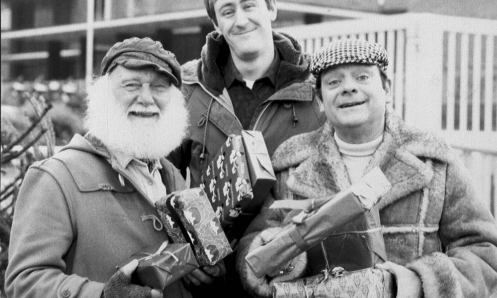 Buster Merryfield, Nicholas Lyndhurst i David Jason u Mućkama