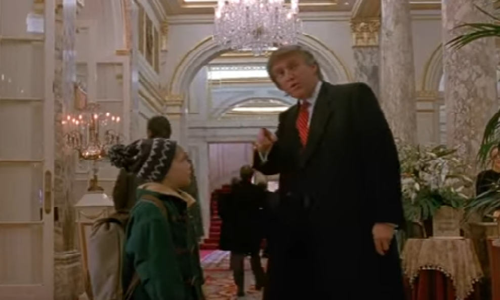 Donald Trump u filmu 'Sam u kući'