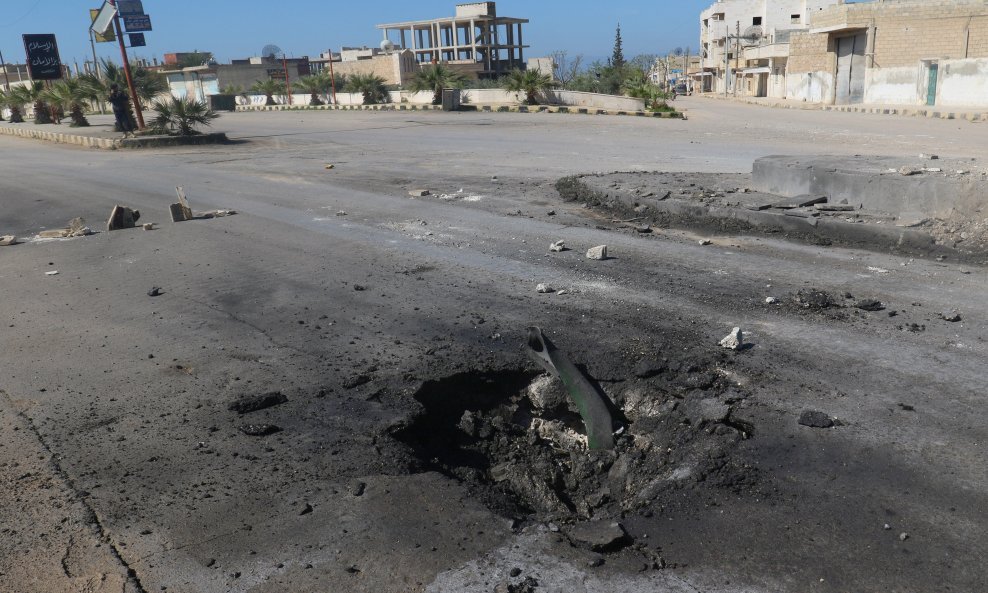 Posljedice posljednjeg zračnom napada u sirijskom Idlibu