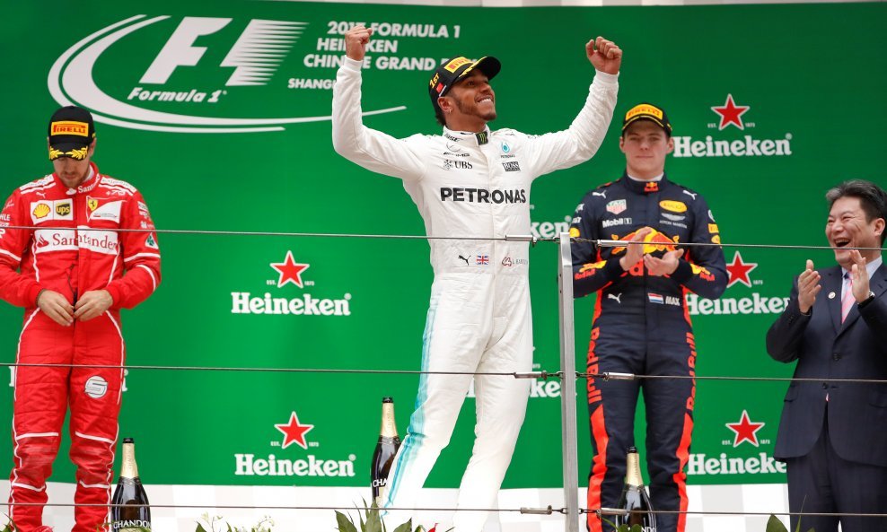 Vettel, Hamilton i Verstappen