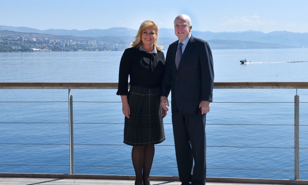 Predsjednica RH i senator McCain