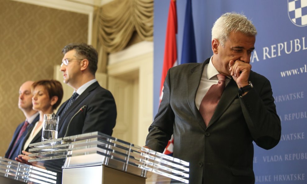 Martina Dalić, Andrej Plenković i Ante Ramljak