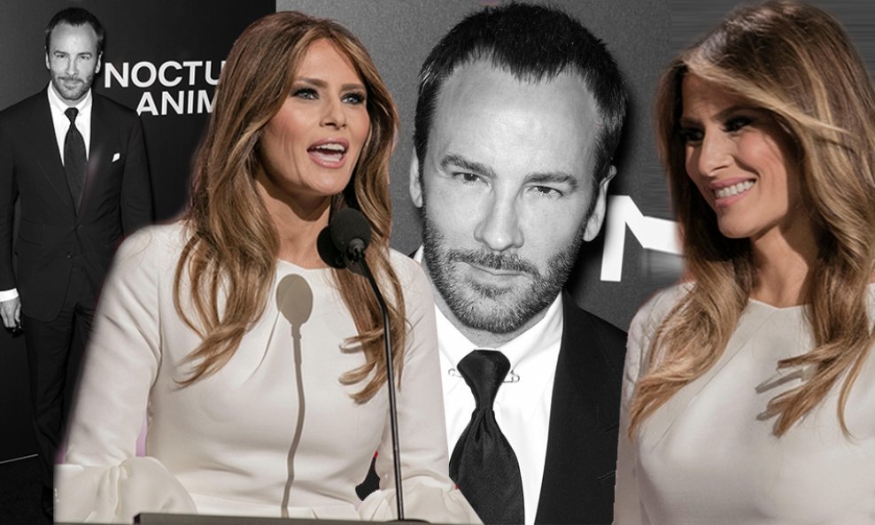 Tom Ford i Melania Trump