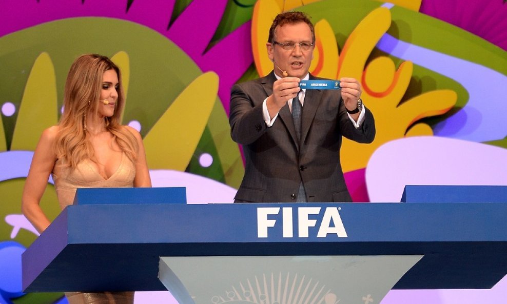 Jerome Valcke i Fernanda Lima