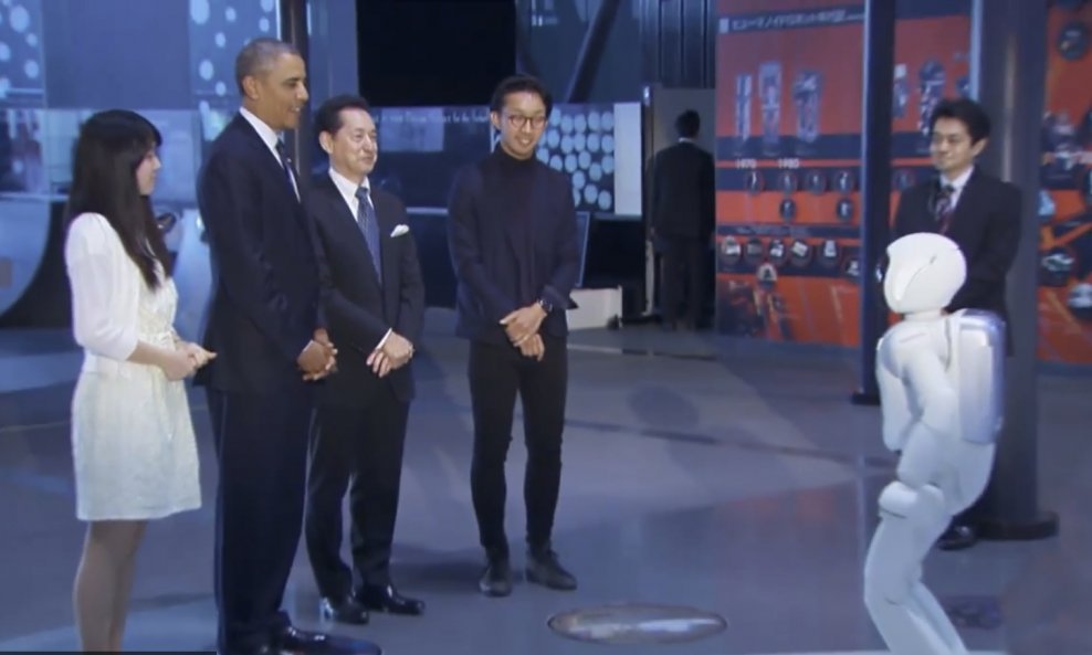 Obama i robot