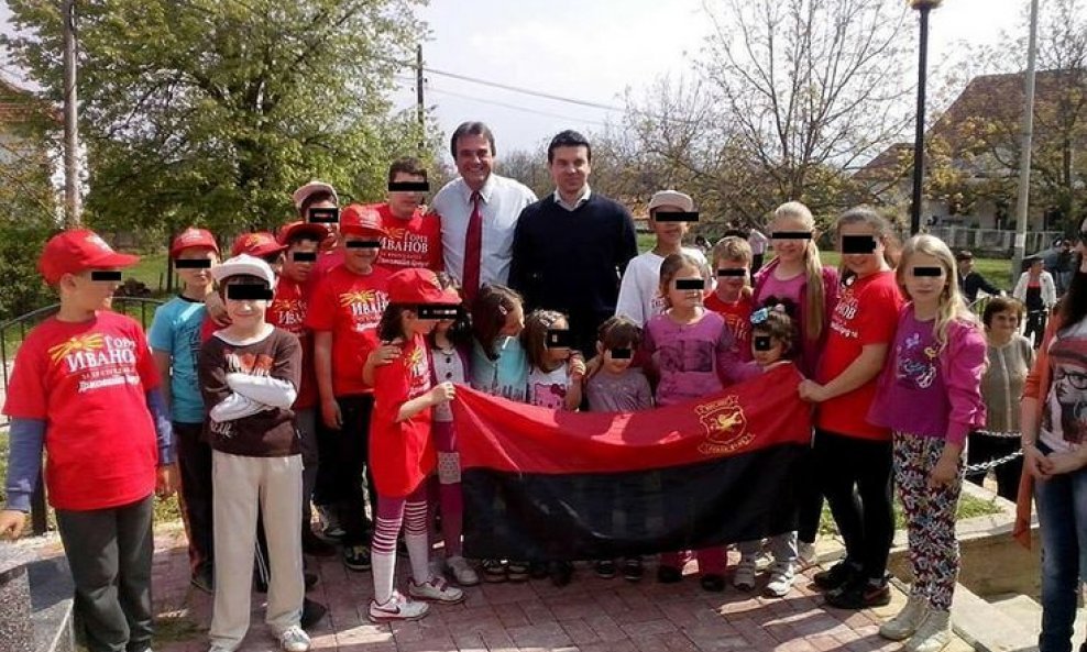 VMRO-DPMNE u političkoj zloupotrebi djece