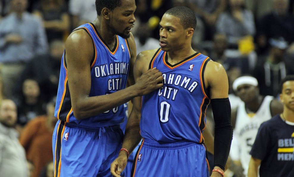 Kevin Durant i Russell Westbrook