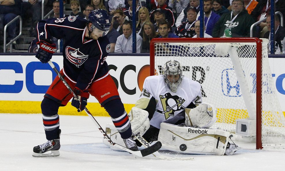 Golman Pittsburgh Penguinsa Marc-Andre Fleury i igrač Columbus Blue Jacketsa Boone Jenner